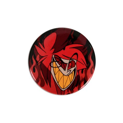 Alastor Button for Hazbin Hotel Fans | Elbenwald