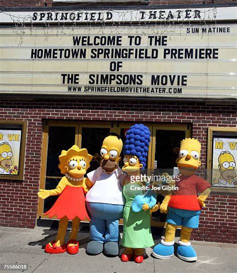 Springfield Vermont Hosts The Hometown Premiere Of The Simpsons Movie