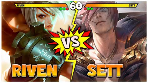 RIVEN VS SETT COMO JOGAR A MATCHUP LEAGUE OF LEGENDS YouTube