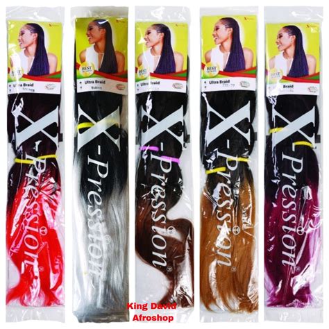 Ultra Braid Pre Stretched X2 Pre Stretched Braid Hair Extension Braids