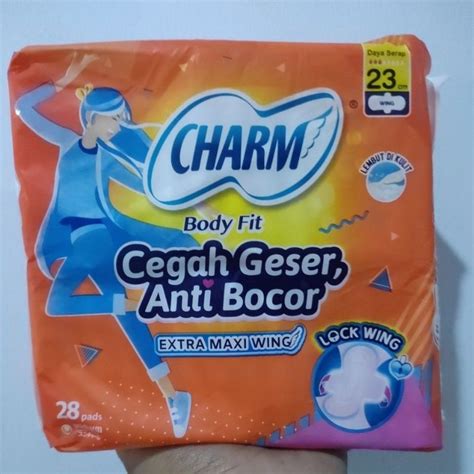 Jual Charm Body Fit Extra Maxi Wing Pads Shopee Indonesia