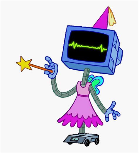 Karen The Computer Fairy - Karen Spongebob Transparent, HD Png Download ...