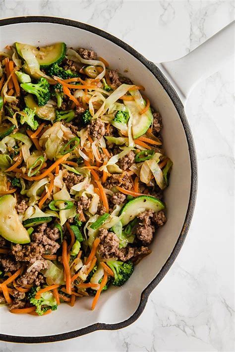 Ground Beef Stir Fry Paleo Whole30 Aip Artofit