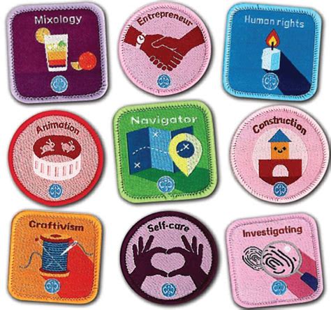 Girl Guides issue new trendy badges for 2018 | Daily Mail Online