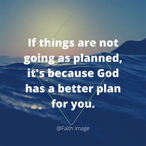 God has a better plan for you