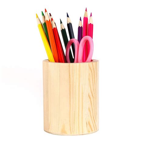 Custom Round Pen Holder Pen Holder Pencil Holder Office Round Pencil