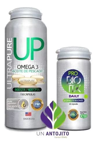 Newscience Booster Pack Omega Up 150 Probiotix Daily 60 Cuotas Sin