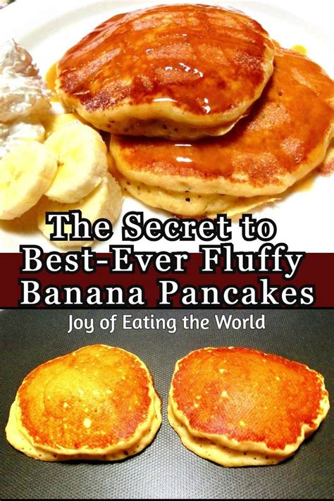 Fluffy Banana Pancakes A Delicious Breakfast Recipe