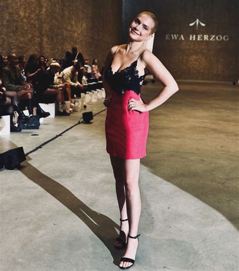 Jeanette Biedermann Ewa Herzog Show At The Berlin Fashion Week