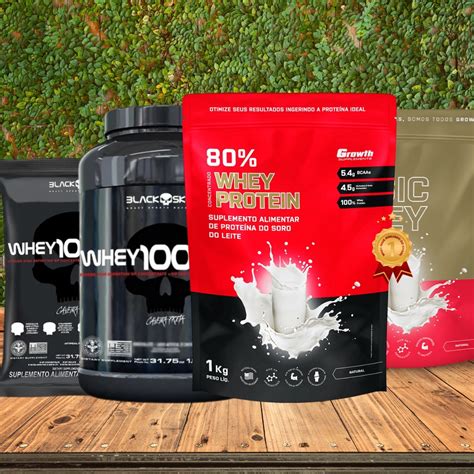 Whey Protein Concentrado 80 1kg Whey Basic 1kg Growth Whey