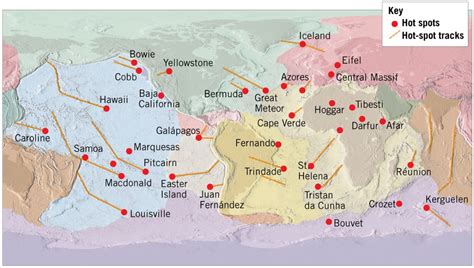 Pacific Plate Map