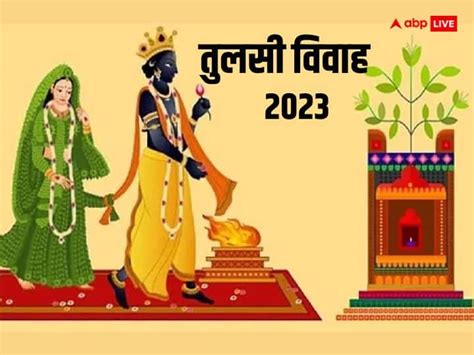 Tulsi Vivah 2023 Date Lord Vishnu Shaligram Pujan Vidhi Significance Tulsi Vivah 2023 इस विधि