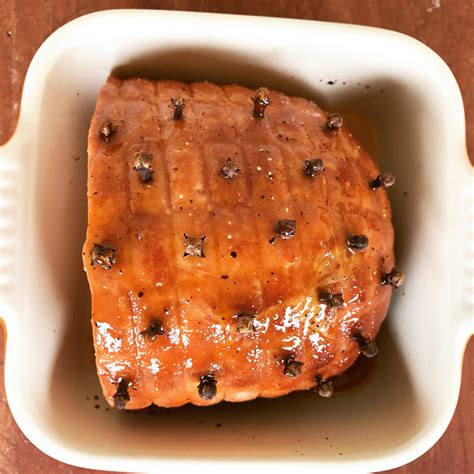 Little Baked Ham With Honey Orange And Cloves