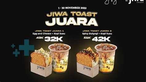 Promo Janji Jiwa November Toast Kopi Susu Harga Rp Ribu