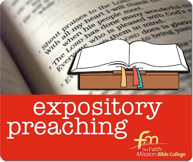 Expository Preaching (part time) – Faith Marketing Business Consulting