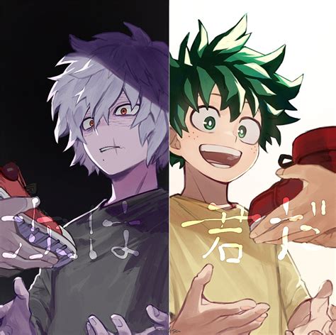 Izuku And Shigaraki Boku No Hero Academia Fan Art 44067146 Fanpop