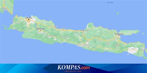 Kondisi Geografis Pulau Jawa Berdasarkan Peta Letak Luas Dan Keadaan