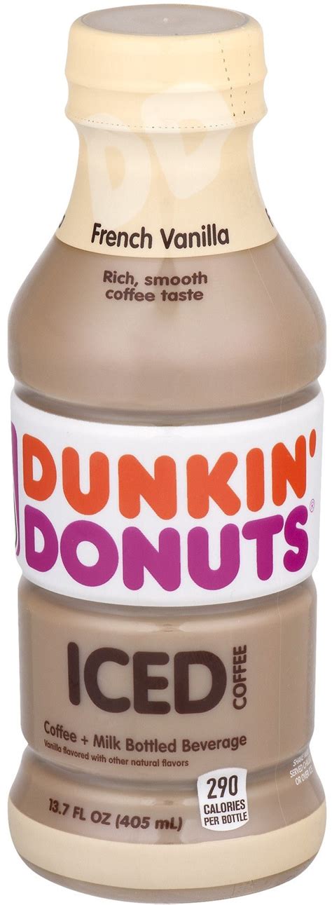 Dunkin Donuts Iced Coffee French Vanilla