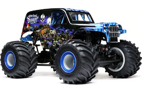 Монстр Losi 110 Lmt 4wd Solid Axle Monster Truck Rtr Grave Digger