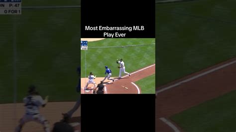 Most Embarrassing Mlb Play Ever Sports Baseball Mlb Foryou Win Big Sports