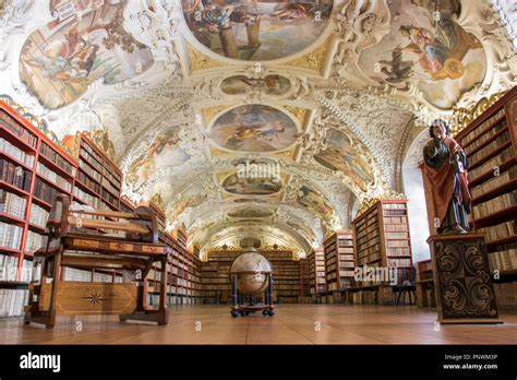 Baroque Library Prague Hi Res Stock Photography And Images Alamy