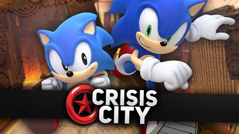 Sonic Generations - All Crisis City Act 1 and Act 2 Red Star Ring ...