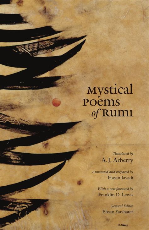 Mystical Poems Rumi by Jalal ad-Din Muhammad Rumi