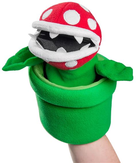 Piranha Plant Puppet Hand Puppet Plant With A Taste For Plumbers