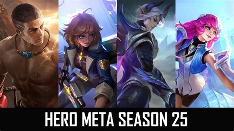 Daftar Hero Meta Season 25 Mobile Legends Sesuai Role