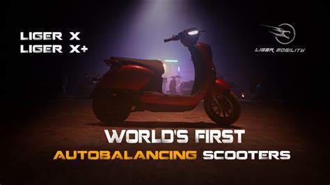 Liger X Liger X World S First AutoBalancing Scooters YouTube