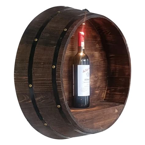 Whiskey Barrel Shelf - Mancavia