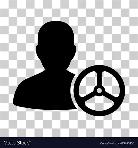 Driver Person Icon Royalty Free Vector Image Vectorstock