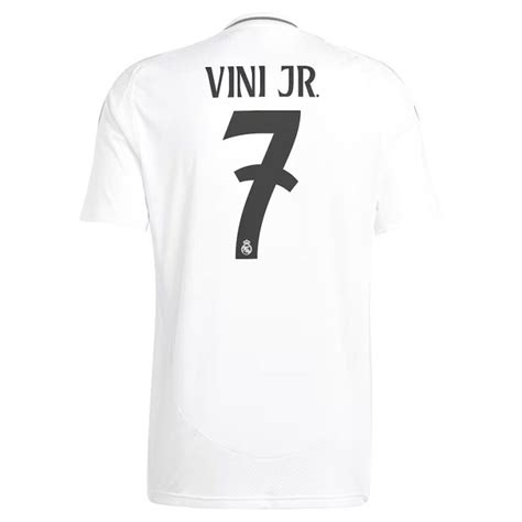 Maillot Real Madrid Domicile Vini Jr Foot Soccer Pro