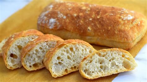 Italian Ciabatta Bread Recipe - Crisp Recipe