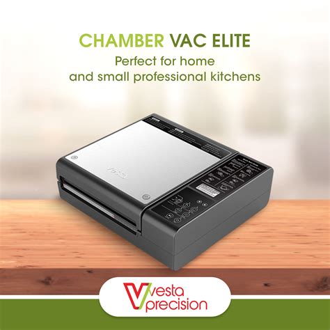 In Vacuum Sealer By Vesta Precision Chamber Vac Elite Chamber