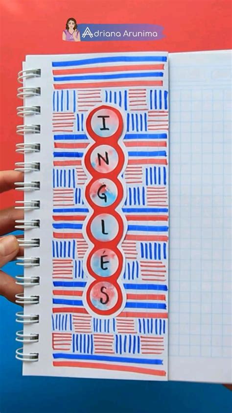 Separador De Inglés Apuntes Bonitos Titulos Bonitos Para Apuntes