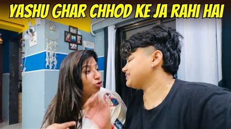 Yashu Ghar Chhod Ke Ja Rahi Hai ⁠yashalsvlogs Youtube