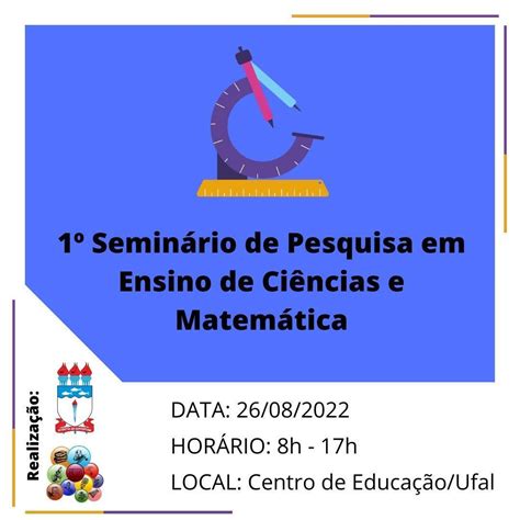 PPGECIM realiza Seminário de Pesquisa em Ensino de Ciências e