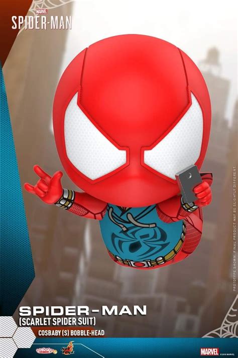 Hot Toys Marvel S Spiderman Scarlet Spider Suit Cosbaby Misb Hobbies Toys Toys Games On