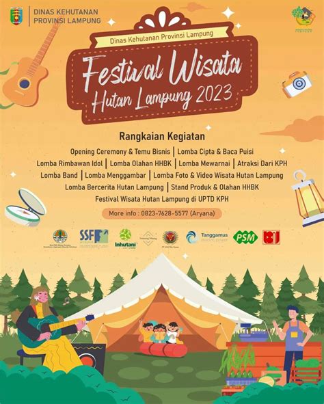 Festival Wisata Hutan 2023 Perbanyak Agenda Pariwisata Lampung PPID