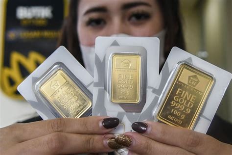 Harga Emas Antam 1 Gram Turun Rp 1 000 Simak Daftar Lengkapnya