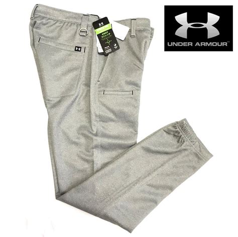 メンズxxl 灰 アンダーアーマーunderarmour ゴルフウェア ニット テーパード ジョガーパンツ94cm～｜売買された