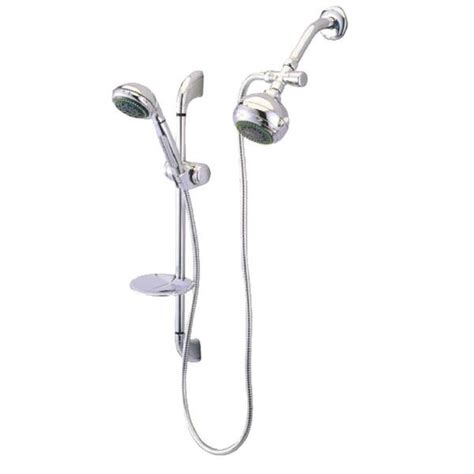 Kingston Brass 5 Spray Slide Bar Handshower In Chrome Hksk2521sg1 The Home Depot