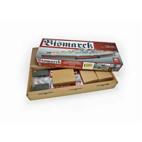 Amati German Battleship Bismarck Kit 1 200