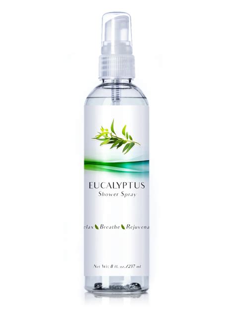 Luxury Eucalyptus Oil Steam Shower Spray Best Mist Essential Oil For Spa Room Showers And