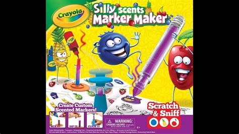 Crayola Silly Scents Marker Maker Youtube