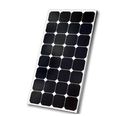 Panneau solaire monocristallin haut rendement 24V 50W Pyrénées Batteries