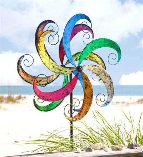 Oversized Butterflies Metal Wind Spinner Wind And Weather Artofit