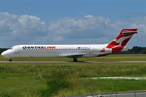 Qantaslink Aircraft Stuck In The Mud At Rockhampton Airport