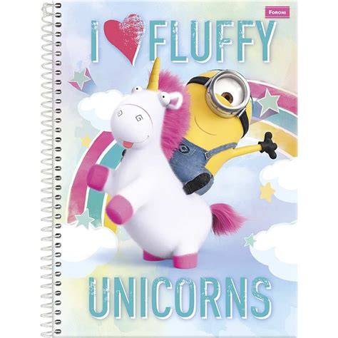 X Caderno Mat Ria Capa Dura Minions Fls Foroni Mercado Livre